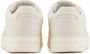 Emporio Armani ASV regenerated leather low-top sneakers White - Thumbnail 3