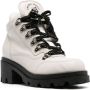 Emporio Armani Chalet Collection 60mm hiking boots White - Thumbnail 2