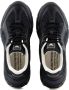 Emporio Armani chevron-quilted lace-up sneakers Black - Thumbnail 3