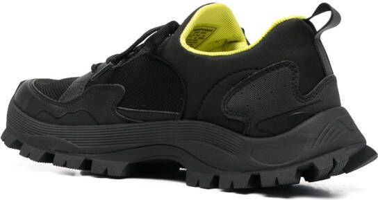 Emporio Armani chunky-ridged-sole sneakers Black