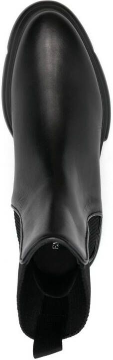 Emporio Armani chunky-sole chelsea boots Black