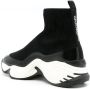 Emporio Armani chunky-sole sock sneakers Black - Thumbnail 3