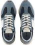 Emporio Armani colour-block low-top sneakers Blue - Thumbnail 4