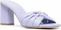 Emporio Armani cross-strap open-toe sandals Purple - Thumbnail 2