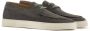 Emporio Armani Crust leather lace-up shoes Black - Thumbnail 1