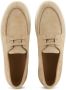 Emporio Armani Crust leather lace-up shoes Neutrals - Thumbnail 4