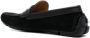 Emporio Armani flocked-logo driving loafers Black - Thumbnail 3