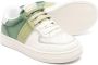 Emporio Ar i Kids gradient lace-up sneakers White - Thumbnail 2
