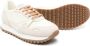Emporio Ar i Kids logo-patch suede sneakers Neutrals - Thumbnail 1