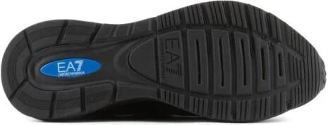 Emporio Armani Kids logo-print slip-on sneakers Black