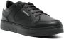 Emporio Armani lace-up leather sneakers Black - Thumbnail 2
