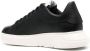Emporio Armani lace-up leather sneakers Black - Thumbnail 3