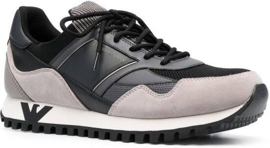 Emporio Armani lace-up sneakers Black