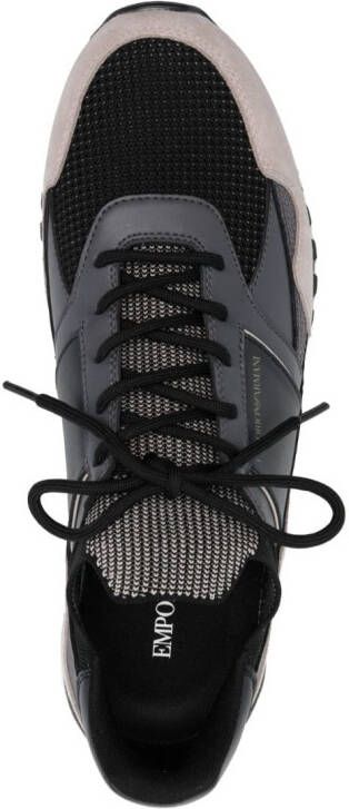 Emporio Armani lace-up sneakers Black