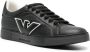Emporio Armani logo-embossed lace-up sneakers Black - Thumbnail 2