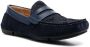 Emporio Armani logo-embossed loafers Blue - Thumbnail 2