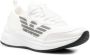 Emporio Armani logo-print lace-up sneakers White - Thumbnail 2