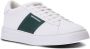 Emporio Armani logo-print low-top leather sneakers White - Thumbnail 2