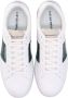 Emporio Armani logo-print low-top leather sneakers White - Thumbnail 4