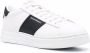 Emporio Armani logo-stripe low-top sneakers White - Thumbnail 2