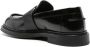 Emporio Armani patent-finish leather loafers Black - Thumbnail 3
