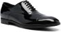 Emporio Armani patent leather lace-up shoes Black - Thumbnail 2