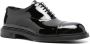 Emporio Armani patent-leather oxford shoes Black - Thumbnail 2