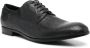 Emporio Armani snakeskin-effect leather lace-up shoes Black - Thumbnail 2