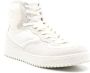 Emporio Armani tonal-design high-top sneakers White - Thumbnail 2