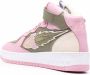 Enterprise Japan EJ Rocket mid-high lace-up sneakers Pink - Thumbnail 3