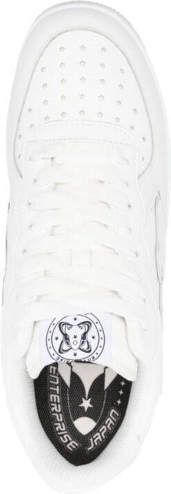 Enterprise Japan logo-patch low-top sneakers White