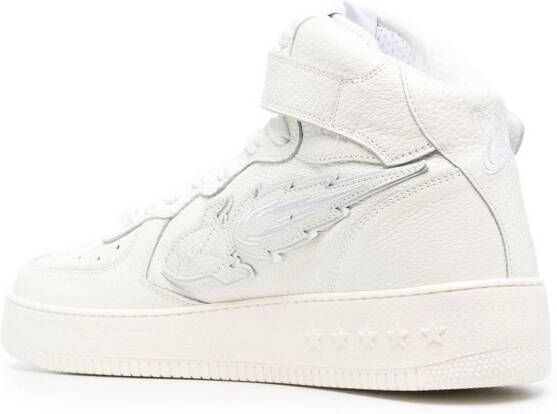 Enterprise Japan Rocket high-top leather sneakers White