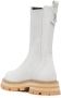 Ermanno Scervino Biker leather ankle boots White - Thumbnail 3