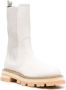 Ermanno Scervino mid-calf leather boots White - Thumbnail 2