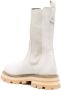 Ermanno Scervino mid-calf leather boots White - Thumbnail 3