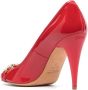 ESSERE high-heel leather pumps Red - Thumbnail 3