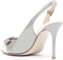 ESSERE pointed-toe leather pumps Grey - Thumbnail 3
