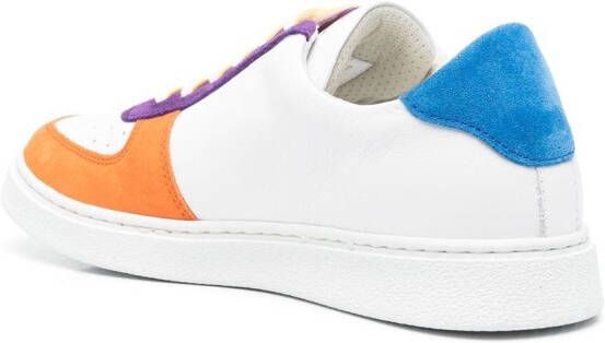 ETRO colour-block low-top sneakers Orange