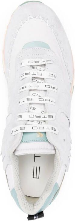 ETRO Earthbeat panelled low-top sneakers Grey