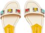 ETRO gemstone embellished sandals White - Thumbnail 3