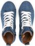 ETRO KIDS logo-embroidered high-top sneakers Blue - Thumbnail 3