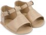 ETRO KIDS Pegaso-debossed leather sandals Neutrals - Thumbnail 3