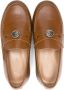 ETRO KIDS Pegaso-plaque leather loafers Brown - Thumbnail 3