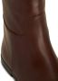 ETRO leather flat riding boots Brown - Thumbnail 4