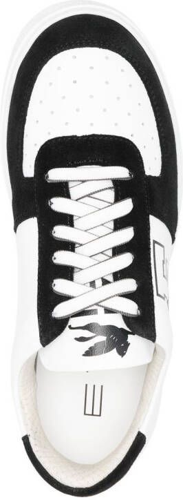 ETRO logo-print lace-up sneakers Black