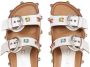 ETRO stone-embellished strappy sandals White - Thumbnail 3