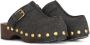 ETRO Studded Street Style wool sandals Grey - Thumbnail 2