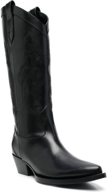 ETRO western cuban-heel boots Black
