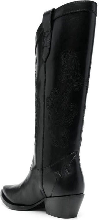 ETRO western cuban-heel boots Black