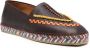 ETRO whipstitch-trim detail loafers Brown - Thumbnail 2